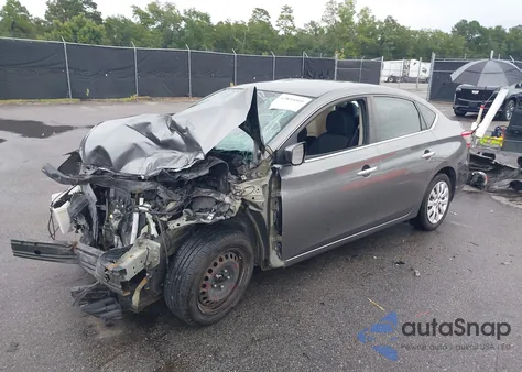 2015 Nissan Sentra Sv из США, поврежденный, VIN 3N1AB7AP9FY304156